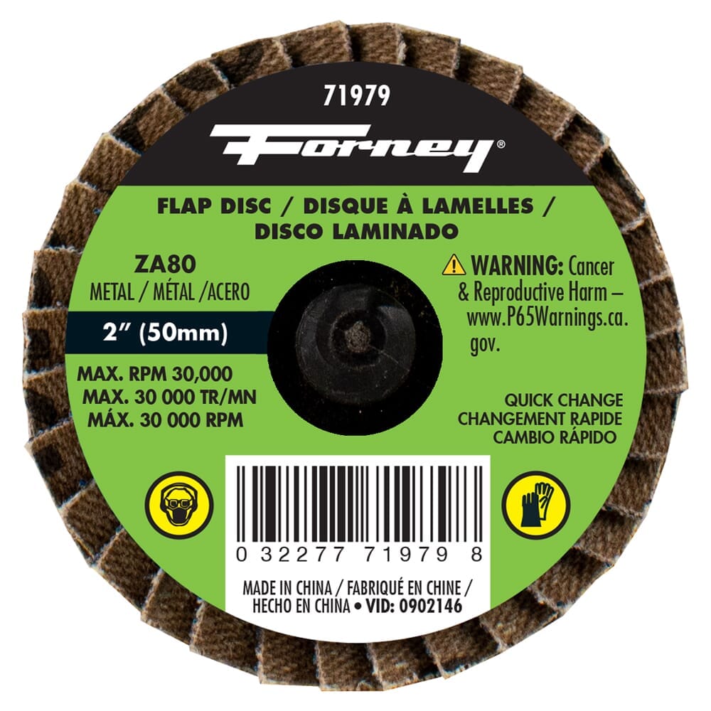 71979 Quick Change Flap Disc, 80 G